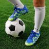 DREAM PAIRS Boys Girls Soccer Cleats Youth Firm Groud Baseball Cleats Sport Athletic Outdoor Trainning Football Shoes for Little/Big Kid(Royal/Lemon/Green/Silver)