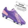 DREAM PAIRS Boys Girls Soccer Cleats Youth Firm Groud Classic Lightweight Football Shoes for Little/Big Kid(Purple/Pink)