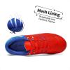 DREAM PAIRS Boys Girls Soccer Football Cleats Shoes for Little Kid/Big Kid(Red/Royal/Lemon/Green)