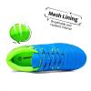 DREAM PAIRS Boys Girls Soccer Football Cleats Shoes for Little Kid/Big Kid(Royal/Lemon/Green)