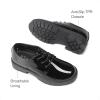 DREAM PAIRS Boys Girls Dress Shoes Kids Uniform Formal Classic Oxfords Lace-up for Toddler Little Big Kid(Black-pat)