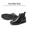 DREAM PAIRS Boys Chelsea Boots Side Zipper Classic Dress Boots for Kids(Black)