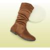 DREAM PAIRS Girl’s Faux Fur Lined Knee High Winter Riding Boots(Toddler/Little Kid/Big Kid)(Blvd-tan)