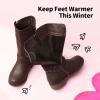 DREAM PAIRS Girls Faux Fur Lining Knee High Winter Motorcycle Riding Boots Toddler/Little Kid/Big Kid(Brown)