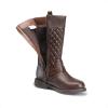 DREAM PAIRS Girls Knee High Fashion Riding Boots for Toddler/Little Kid/Big Kid(Brown)