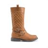 DREAM PAIRS Girls Knee High Fashion Riding Boots for Toddler/Little Kid/Big Kid(Tan)