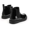 DREAM PAIRS Girls Side Zipper Chelsea Ankle Boots Little Kid/Big Kid(Black/Pat)