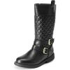 DREAM PAIRS Girls Knee High Fashion Riding Boots for Toddler/Little Kid/Big Kid(Black)