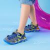 DREAM PAIRS Boys Girls Closed-Toe Outdoor Summer Sport Sandals for Little/Big Kid(Grey/Green/Blue)