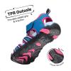 DREAM PAIRS Boys Girls Outdoor Summer Sport Athletic Sandals for Little/Big Kid(Navy/Fuchsia/Mint)