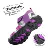 DREAM PAIRS Boys Girls Outdoor Summer Sport Athletic Sandals for Little/Big Kid(Purple/Fuchsia/Light/Grey)