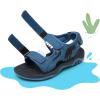 DREAM PAIRS Boys Girls Sandals Summer Outdoor Athletic Kids Sport Water Shoes for Toddler/Little Kid(Navy/Blue/Dinosaur)