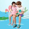 DREAM PAIRS Boys Girls Sandals Summer Outdoor Athletic Kids Sport Water Shoes for Toddler/Little Kid(Pink/Blue/Flamingo)