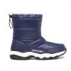 DREAM PAIRS Boys Girls Snow Boots Lightweight Slip Resistant Mid Calf Winter Shoes for Little/Big Kid(Navy)