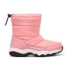 DREAM PAIRS Boys Girls Snow Boots Lightweight Slip Resistant Mid Calf Winter Shoes for Little/Big Kid(Pink)