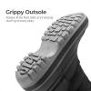 DREAM PAIRS Boys Girls Snow Boots Water-Resistant Outdoor Warm Cozy Anti-Slip Mid Calf Faux Fur Lining Winter Shoes for Toddler/Little/Big Kids(Black)