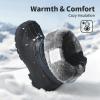 DREAM PAIRS Boys Girls Snow Boots Waterproof Outdoor Warm Cozy Anti-Slip Mid Calf Faux Fur Lining Winter Shoes for Little/Big Kids(Black/Grey/Royal)