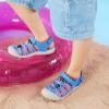 DREAM PAIRS Boys Girls Summer Outdoor Athletic Sport Sandals Hiking Beach Casual Closed Toe Adjustable Multicolor for Toddler/Little/Big Kids(Royal/Fuchsia)