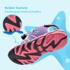 DREAM PAIRS Boys Girls Summer Outdoor Athletic Sport Sandals Walking Hiking Hook and Loop Adjustable Multicolor for Toddler/Little/Big Kids(Lavender/Baby/Blue/Fuchsia)