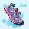 DREAM PAIRS Boys Girls Summer Outdoor Athletic Sport Sandals Walking Hiking Hook and Loop Adjustable Multicolor for Toddler/Little/Big Kids(Lavender/Baby/Blue/Fuchsia)