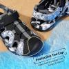DREAM PAIRS Boys Girls Summer Outdoor Athletic Sport Sandals for Little/Big Kid(Black/Grey)