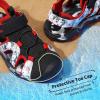 DREAM PAIRS Boys Girls Summer Outdoor Athletic Sport Sandals for Little/Big Kid(Black/Red)