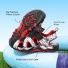 DREAM PAIRS Boys Girls Summer Outdoor Athletic Sport Sandals for Little/Big Kid(Black/Red)