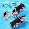DREAM PAIRS Boys Girls Summer Outdoor Athletic Sport Sandals for Little/Big Kid(Pink/Black)