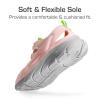 DREAM PAIRS Boys Girls Summer Outdoor Athletic Sport Sandals for Little/Big Kids(Pink/Light Grey)