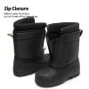 DREAM PAIRS Boys Girls Waterproof Winter Snow Boots(Black/Neon/Green)