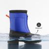 DREAM PAIRS Boys Girls Waterproof Winter Snow Boots(Royal/Blue/Orange)