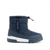 DREAM PAIRS Boys Girls Winter Snow Boots Slip Resistant Outdoor Cold Weather Boots with Faux Fur Lining(Blue)