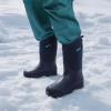 DREAM PAIRS Boys Waterproof Boots Outdoor Shoes with Handles for Rain Snow Winter Mud and Cold Weather for Little/Big Kids(Navy)