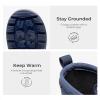 DREAM PAIRS Boys Waterproof Boots Outdoor Shoes with Handles for Rain Snow Winter Mud and Cold Weather for Little/Big Kids(Navy)