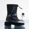 DREAM PAIRS Boys & Girls Mid Calf Water-Resistant Winter Snow Boots for Toddler/Little/Big Kid(Black/Royal)