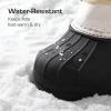 DREAM PAIRS Boys & Girls Waterproof Winter Snow Boots for Little Kid/Big Kid(Beige/White)