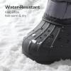 DREAM PAIRS Boys & Girls Waterproof Winter Snow Boots for Little Kid/Big Kid(Grey)