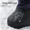DREAM PAIRS Boys & Girls Waterproof Winter Snow Boots for Little Kid/Big Kid(Navy)