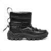 DREAM PAIRS Girls Boys Snow Boots Slip Resistant Outdoor Warm Ankle Winter Shoes Toddler/Little Kid(Black)