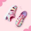DREAM PAIRS Toddler Boys Girls Sport Sandals Cute Breathable Lightweight Outdoor Play Casual Closed Toe Hook and Loop for Toddlers & Little Kids(Pink)