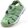 DREAM PAIRS Boys Girls Summer Outdoor Athletic Sport Sandals Walking Hiking Hook and Loop Adjustable Multicolor for Toddler/Little/Big Kids(Green)