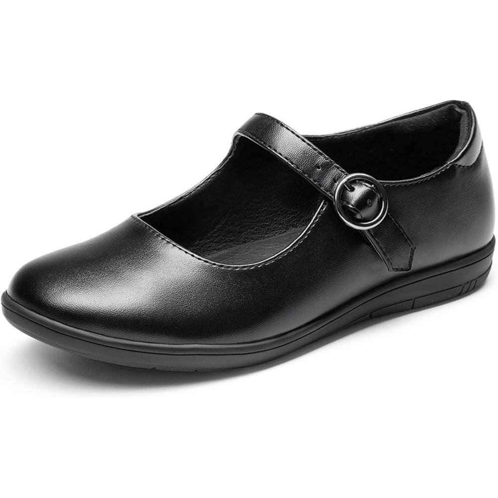 imageDREAM PAIRS Girls Mary Jane Flats School Uniform Dress ShoesBlack