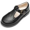 DREAM PAIRS Girl Mary Jane Dress Shoes – Ballet Flats for Girl School Uniform Shoes for Toddler Little Girls(Black)