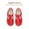 DREAM PAIRS Girl Mary Jane Dress Shoes – Ballet Flats for Girl School Uniform Shoes for Toddler Little Girls(Red)