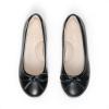 DREAM PAIRS Girls Dress Shoes Ballet Flats Slip-on Fashion Bow Flower Girl Shoes for Wedding, School, Party, Birthday(Black)