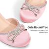 DREAM PAIRS Girls Dress Shoes Closed Toe Low Heels Ankle Strap Pumps for Toddler Little Big Kid Flower Party Wedding Princess(Pink)
