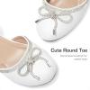 DREAM PAIRS Girls Dress Shoes Closed Toe Low Heels Ankle Strap Pumps for Toddler Little Big Kid Flower Party Wedding Princess(White-pu)