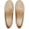 DREAM PAIRS Girls Dress Shoes Slip-on Rhinestone Glitter Ballet Flats for Wedding, Party, Birthday, Prom, Little Kid/Big Kid(Nina-100-gold Glitter)