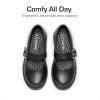DREAM PAIRS Girls Mary Jane Chunky Platform School Uniform Dress Shoes Party Oxford Pumps for Toddler/Little Big Kid(Black)