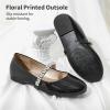 DREAM PAIRS Girls Mary Jane Dress Shoes Ballerina Flats for Wedding, Party (Toddler/Little Kid/Big Kid)(Black/Pat)